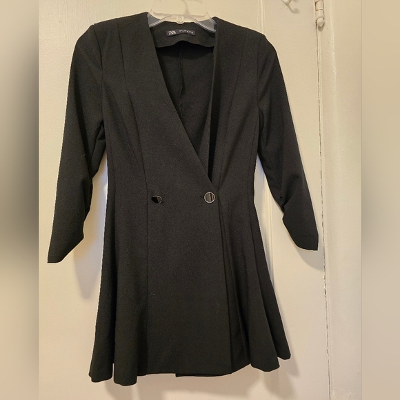 Zara Black Jumpsuit/romper - Picture 4 of 11